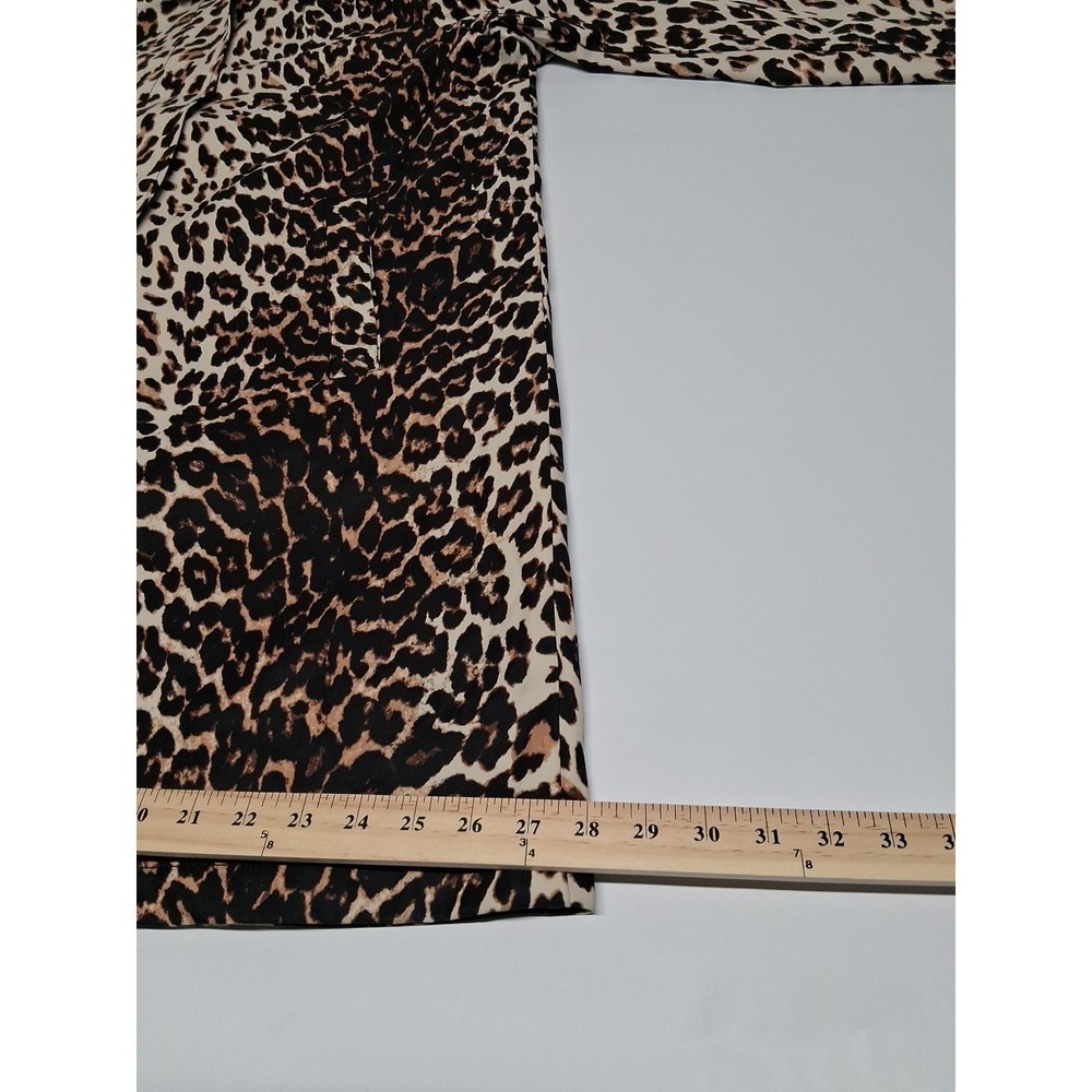 Kate Spade New York Women's Hooded Leopard Rain Trench Jacket Size Small - Picture 12 of 16